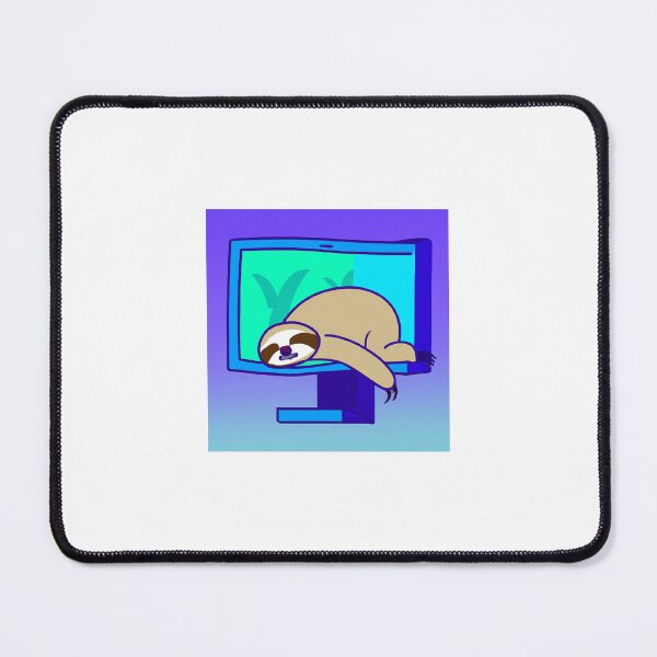 Item preview, Sloth working remotely designed and sold by Binartica.
