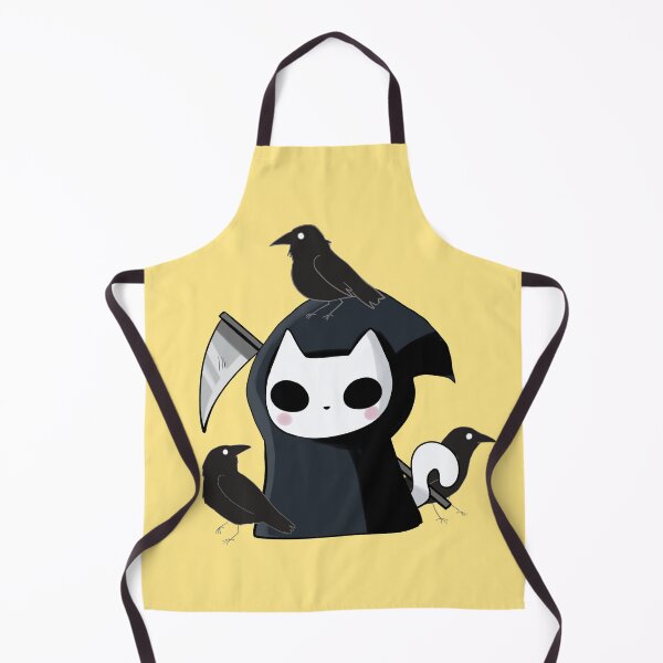 Item preview, Grim reaper cat and crows designed and sold by Mayarart.