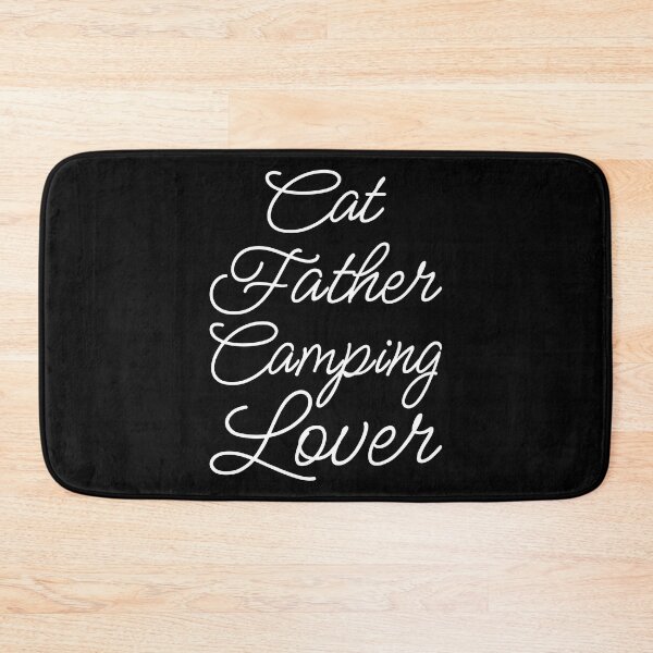 Item preview, Cat Father Camping Lover II designed and sold by Lemon Pepper.