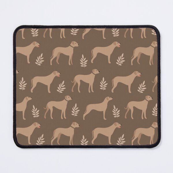 Item preview, Rhodesian ridgeback in earth tones beige brown  designed and sold by RevolutionizZed.
