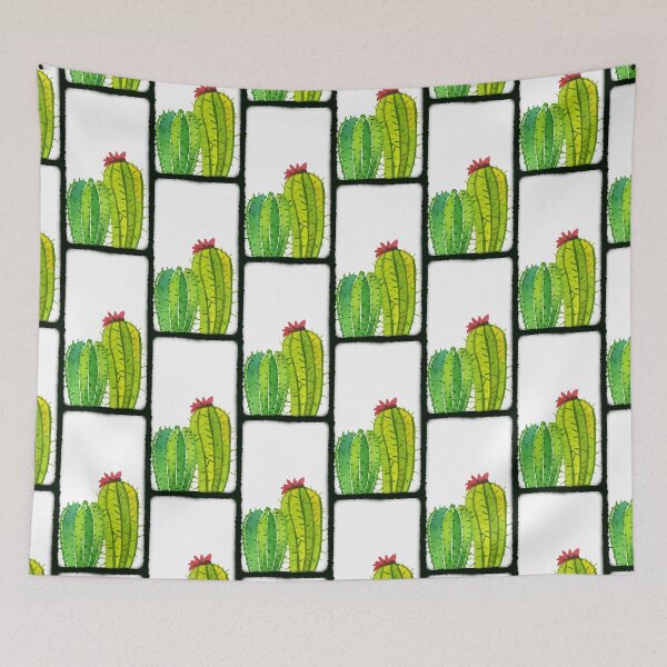 Item preview, Flowering Desert Cactus designed and sold by Bebface.