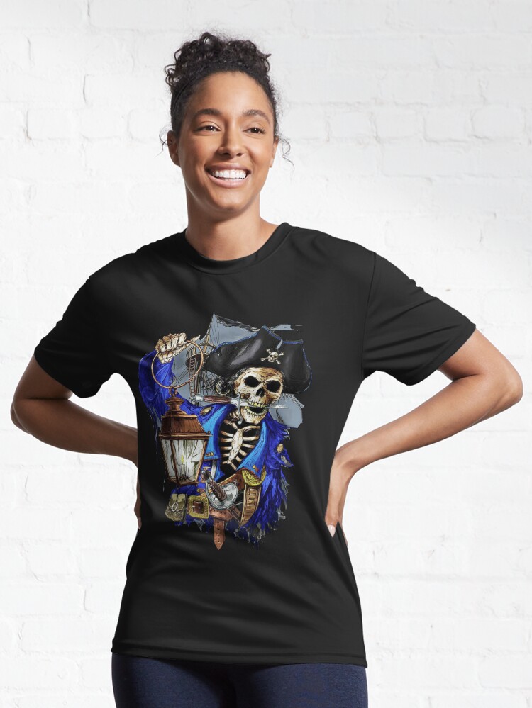 Ghost Pirate Skull T-Shirt