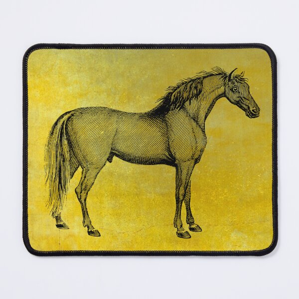 Item preview, Golden Horse  designed and sold by Vintage Vibe Studio.