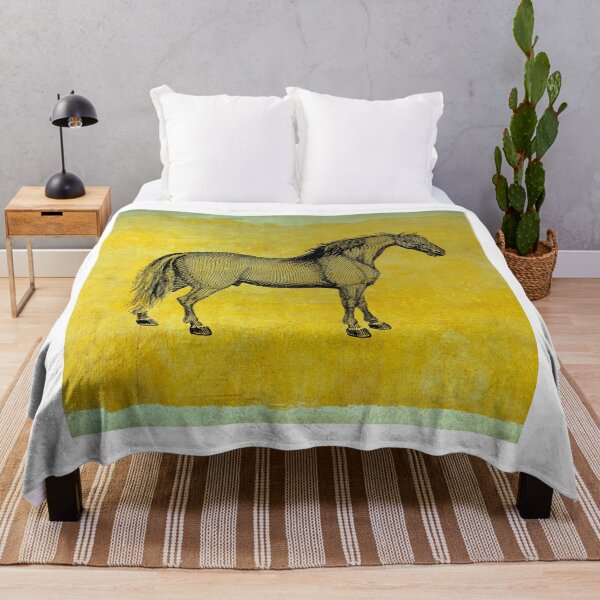 Item preview, Golden Horse  designed and sold by Vintage Vibe Studio.
