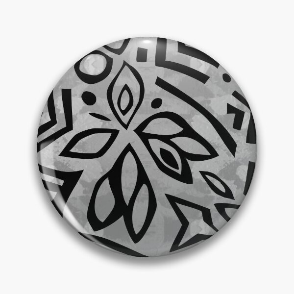 Artikelvorschau, Powerdance 2 Black on Grey Batik Repeat 5748 entworfen und verkauft von Art in My Loft.