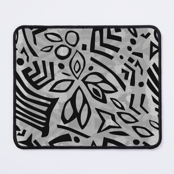 Artikelvorschau, Powerdance 2 Black on Grey Batik Repeat 5748 entworfen und verkauft von Art in My Loft.