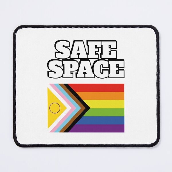 Item preview, LGBTQ safe space - inclusive pride flag designed and sold by Inspirationmotivation.