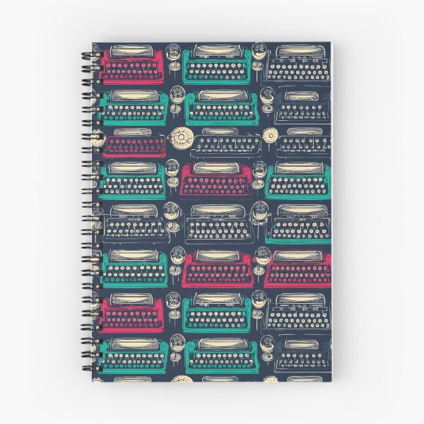 Item preview, Classic Retro Typewriter Pattern designed and sold by TheHellSong.