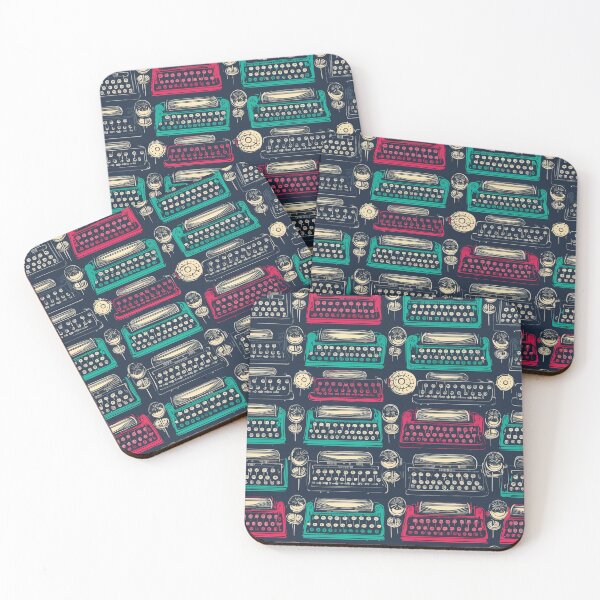 Item preview, Classic Retro Typewriter Pattern designed and sold by TheHellSong.