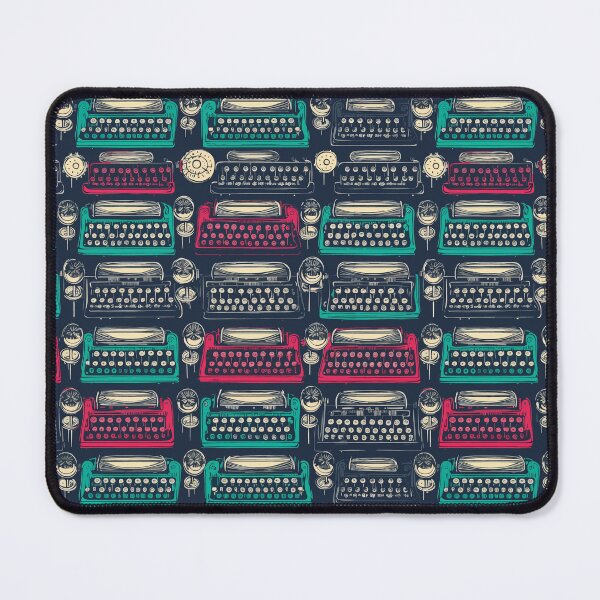 Item preview, Classic Retro Typewriter Pattern designed and sold by TheHellSong.