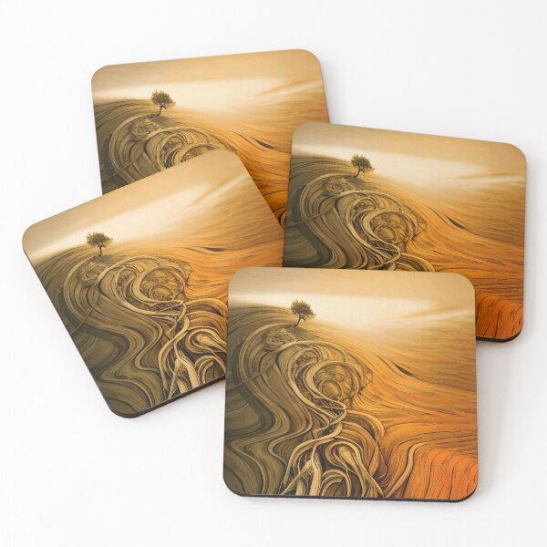 Item preview, Tree in abstract desert designed and sold by rolffimages.