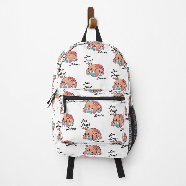 Item preview, Live Laugh Lobster - Kawaii - Smile - be happy - positiv - laugh - live - love designed and sold by F-A-B-Rose.