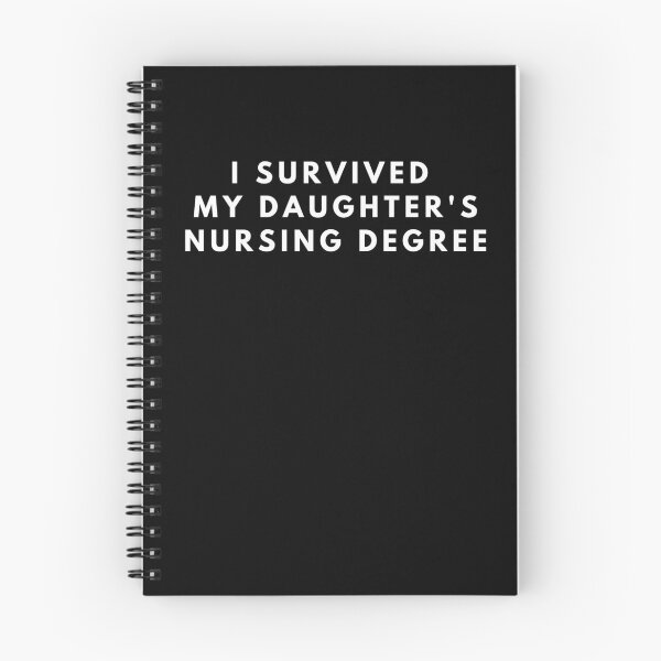 Item preview, I Survived my daughter's nursing degree designed and sold by manandi1.
