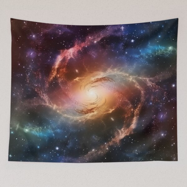 Item preview, Galaxy in the Universe and Space 2 designed and sold by Art by Lilia.