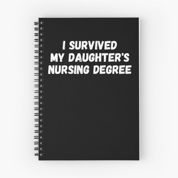 Item preview, I Survived my daughter's nursing degree designed and sold by manandi1.