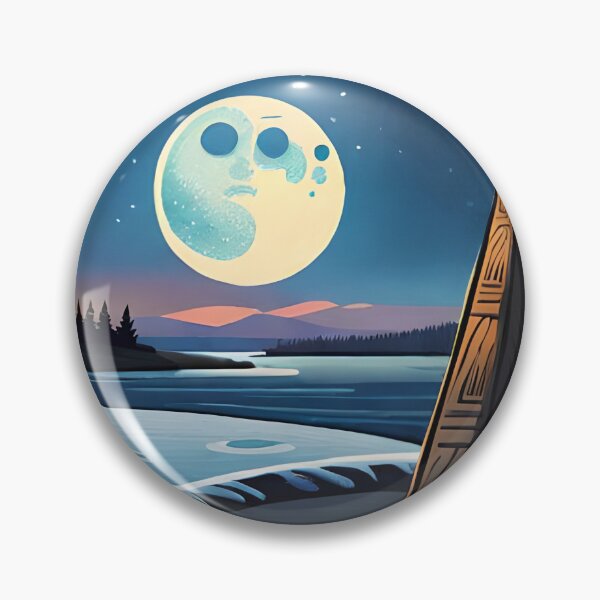 Item preview, AI Generated - Moon Graphic designed and sold by Kaiko-Roku.