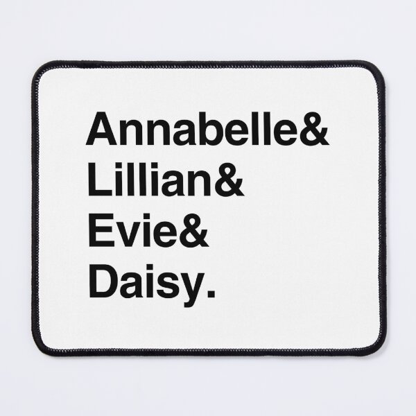 Item preview, Wallflower Names designed and sold by DashboardLights.
