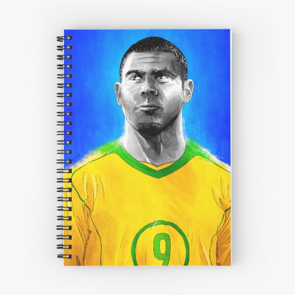 Item preview, Ronaldo Nazário- R9 -  Brazil Football Artwork designed and sold by barrymasterson.