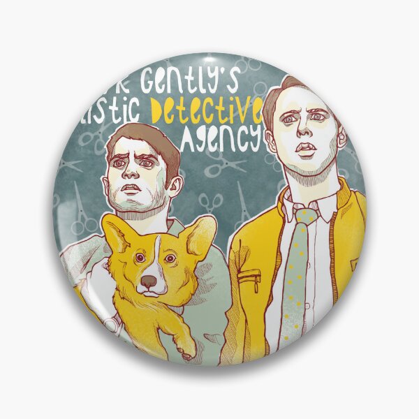 Item preview, Dirk Gently's Holistic Detective Agency and corgi designed and sold by DonkeyParalyzed.