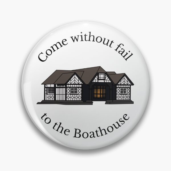 Item preview, Come without fail to the Boathouse designed and sold by Roaming  the Greenwood.