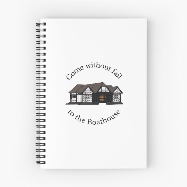 Item preview, Come without fail to the Boathouse designed and sold by Roaming  the Greenwood.
