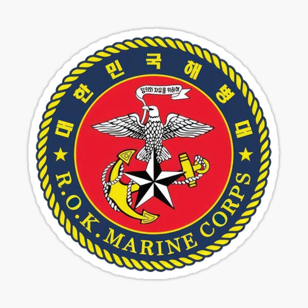 Item preview, Republic Of Korea Marine Corps Emblem designed and sold by DnR-boutique.