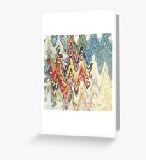 Vintage Colors C Greeting Card