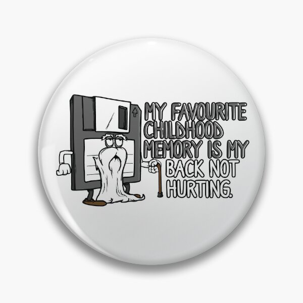 Item preview, Funny Retirement My Favourite Childhood Memory Is My Back designed and sold by Nerd Shizzle.