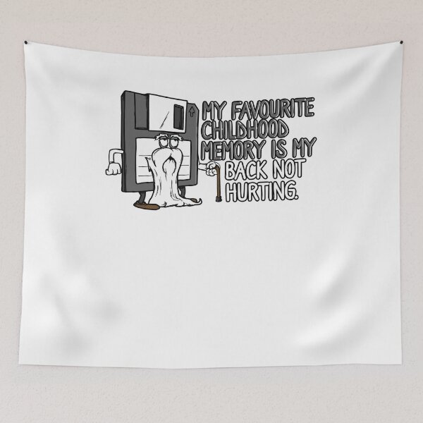 Item preview, Funny Retirement My Favourite Childhood Memory Is My Back designed and sold by Nerd Shizzle.