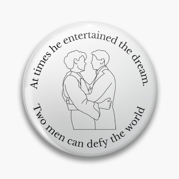 Item preview, At times he entertained the dream. Two men can defy the world. (Line Version) designed and sold by Roaming  the Greenwood.