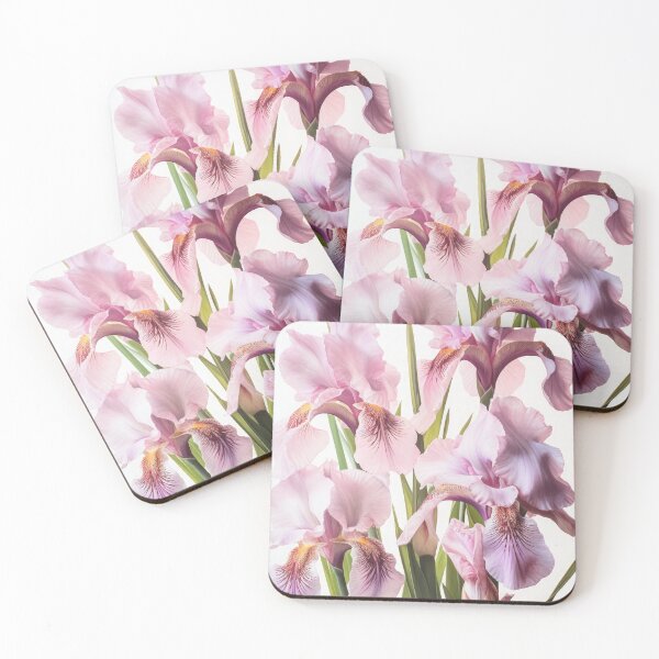 Item preview, Pink Irises  designed and sold by Vanover Designs.
