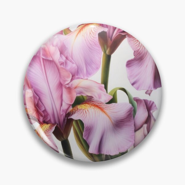 Artikelvorschau, Pink Irises  entworfen und verkauft von Vanover Designs.