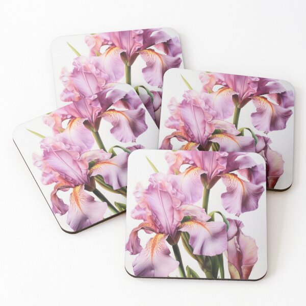 Item preview, Pink Irises designed and sold by Vanover Designs.