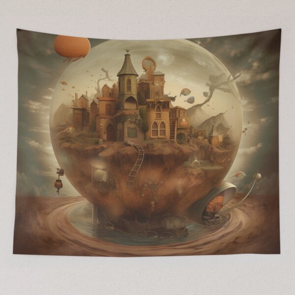 Item preview, Fantasy magic castle  designed and sold by fanzen69.