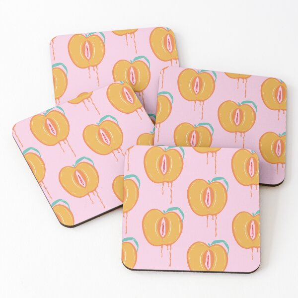 Item preview, Seamless pattern with Fruit with outlines female labia designed and sold by Innamalinka.