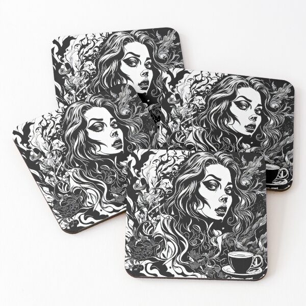 Item preview, #7 Coffee Noir art designed and sold by shadowartsss.
