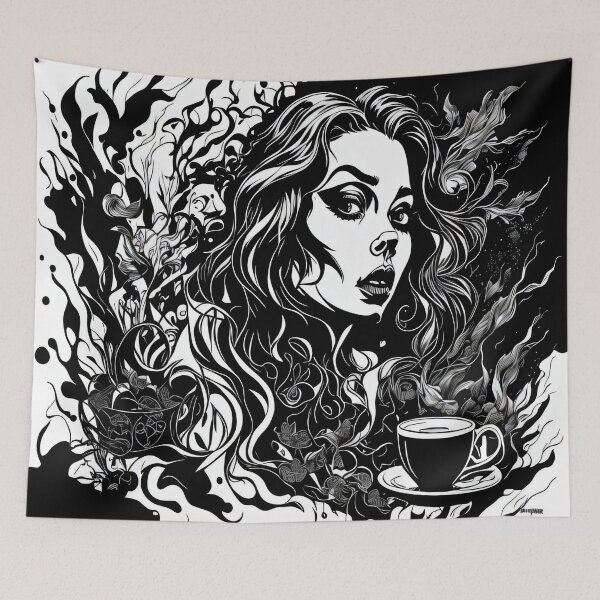 Item preview, #7 Coffee Noir art designed and sold by shadowartsss.