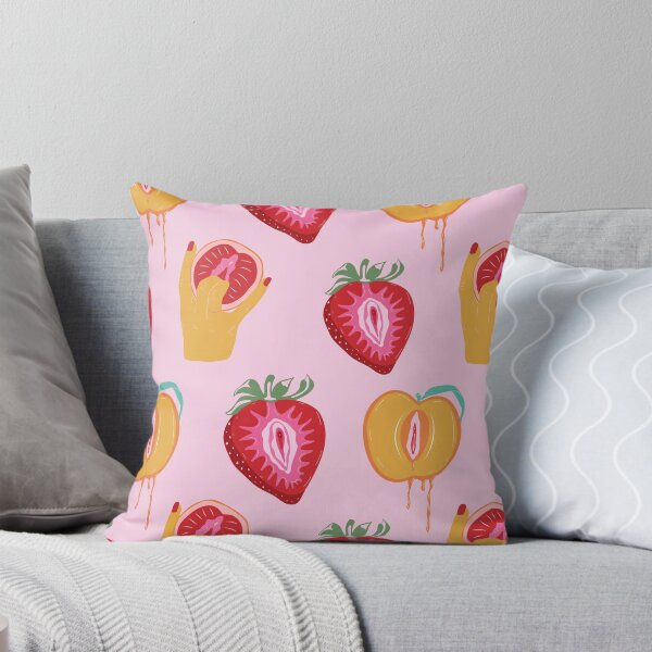 Item preview, Copy of Seamless pattern with Fruit with outlines female labia designed and sold by Innamalinka.