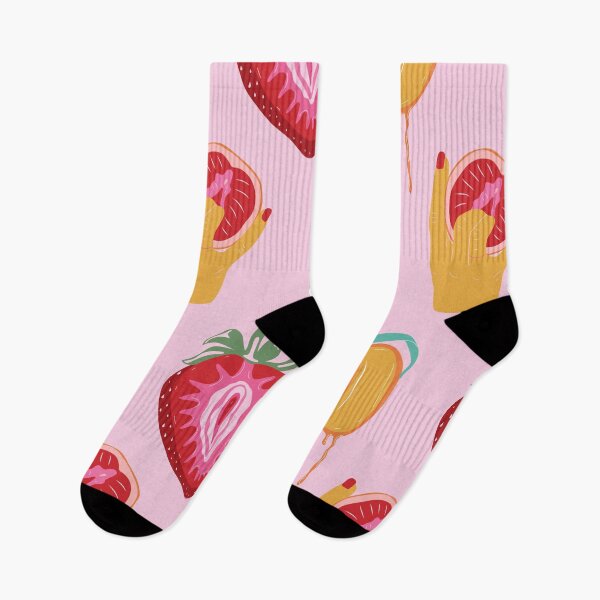 Item preview, Copy of Seamless pattern with Fruit with outlines female labia designed and sold by Innamalinka.