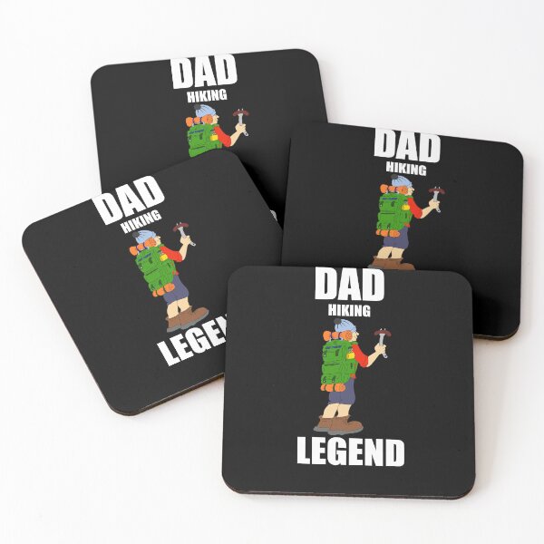 Item preview, Dad hiking bbq legend fathers day designed and sold by SoulTrekking.