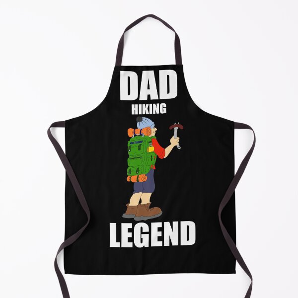 Item preview, Dad hiking bbq legend fathers day designed and sold by SoulTrekking.