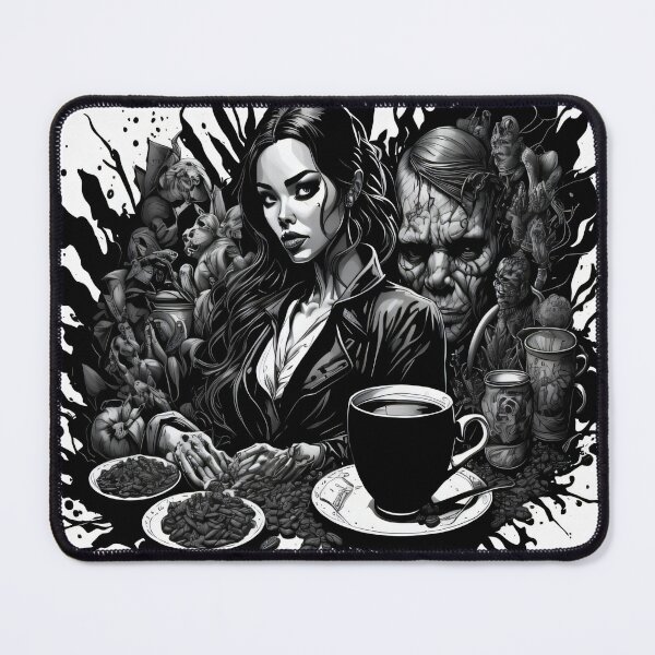 Item preview, #8 Coffee dark noir art designed and sold by shadowartsss.
