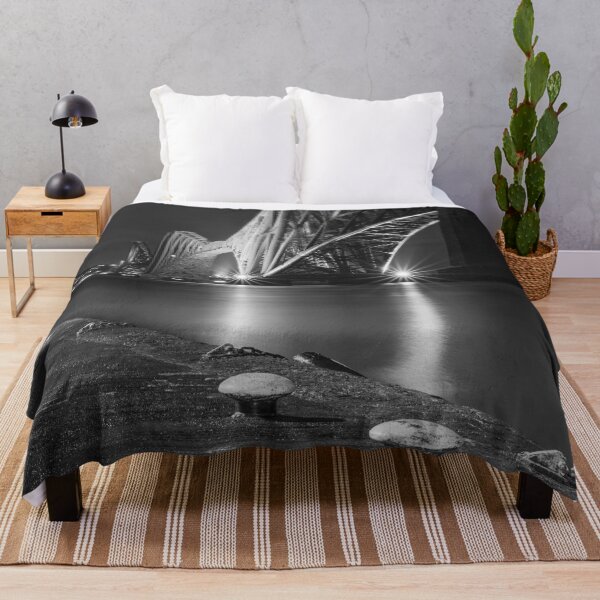 Item preview, The Forth Bridge at night in Black and White  designed and sold by TMcG72.