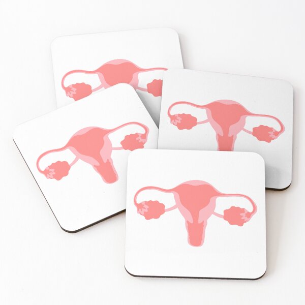 Item preview, Cute kawaii funny mascot organ character female reproductive system  designed and sold by Innamalinka.