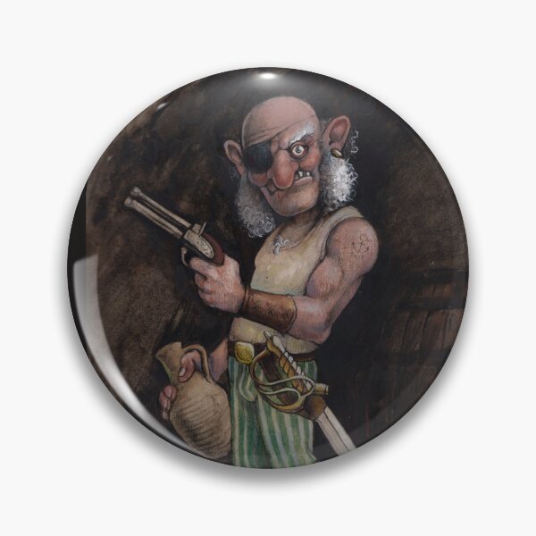 Item preview, Breach-Teeth Billy, Gnome Pirate designed and sold by NovemberCastle.