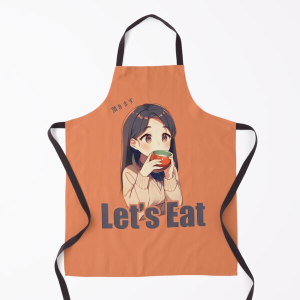 Item preview, Let's Eat in Japanese Itadakimasu 頂きます designed and sold by Noodle Doodle.