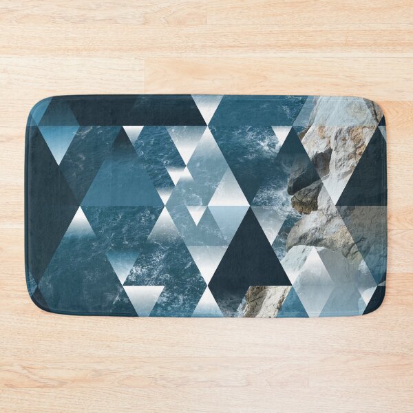 Item preview, Abstract Geometric Sea designed and sold by christineiris.