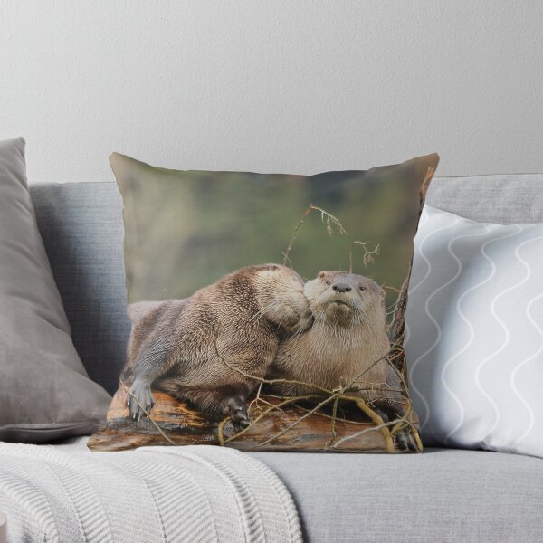 Item preview, Sibling River Otters, Lost Lagoon, Stanley Park BC designed and sold by THurdCreations.