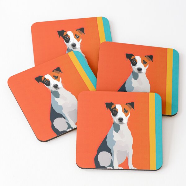 Item preview, Super Stylish Pop Art Jack Russell Terrier designed and sold by bobbi-gyre.