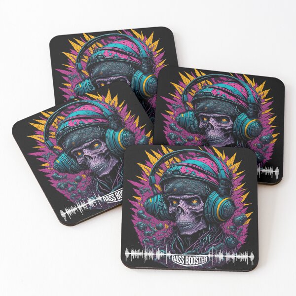 Item preview, SKULL RAVE TECHNO designed and sold by EBAN7.
